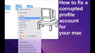 How To Fix A Corrupted Profile Account For Your Mac