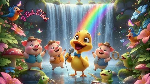 Thác Nước Cầu Vồng – Bài Hát Thiếu Nhi Rực Rỡ Màu Sắc Và Niềm Vui ✨Nhạc Thiếu Nhi Vui Nhộn