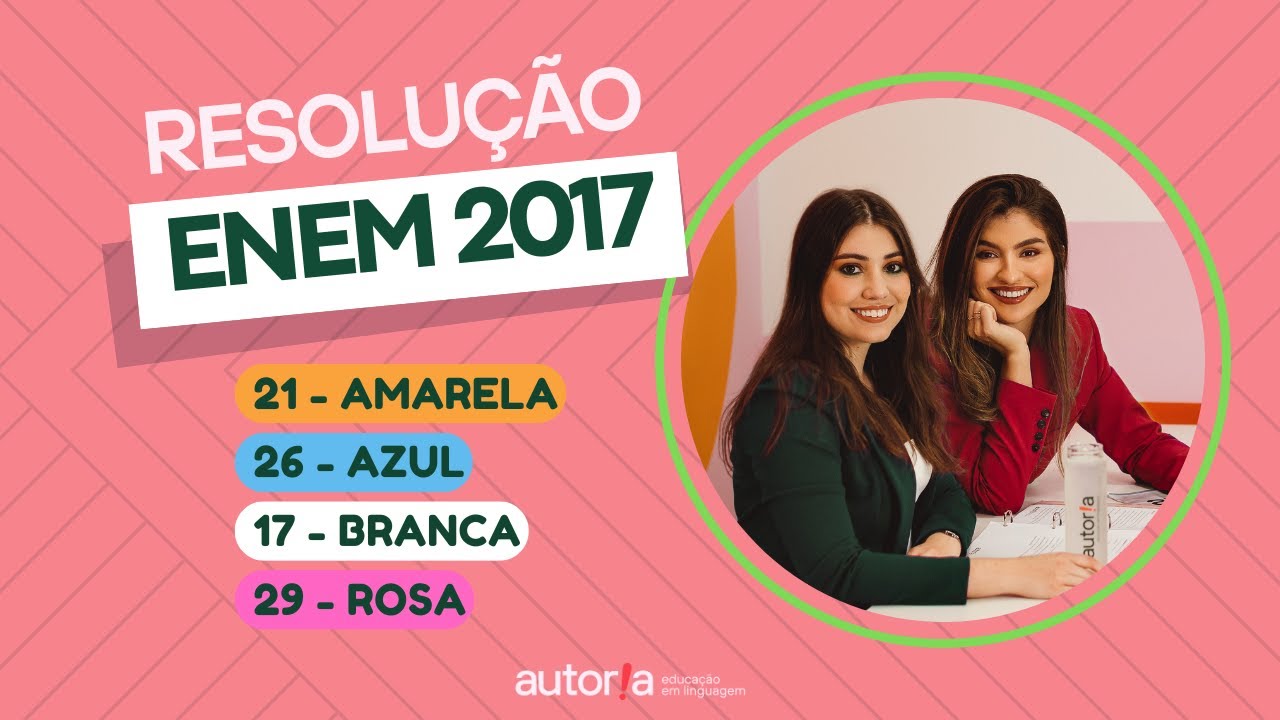 Enem 2017  - Autoria Linguagem - Questão 21 | Linguagens, prova amarela