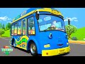 Колеса в автобусе | стихи для малышей | Little Tritans Russia | Дошкольное видео
