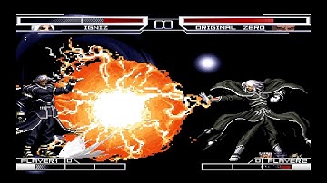 KOF Mugen || Igniz Vs Original Zero - The Most Epic Boss Battle OF All Time