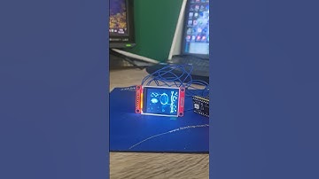 ST7735 gif animation use Rp2040 Circuitpython#shorts