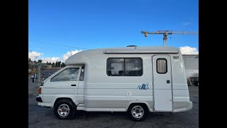 Sold: 1994 Toyota Townace Camper 4WD Diesel MT5 40,125 mi JDMRHD