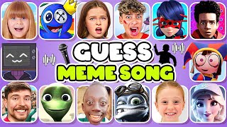 Guess Meme & Who's Singing  | Lay Lay, King Ferran, Toothless, Salish Matter, MrBeast, Elsa,Tenge