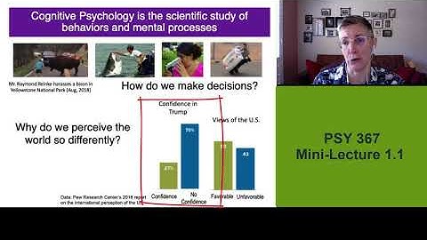 367 Lecture.1.1 What is Cognitive Psychology