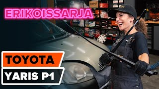 Kuinka vaihtaa Generaattori TOYOTA YARIS (SCP1_, NLP1_, NCP1_) - ilmaiseksi video verkossa