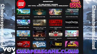 Best WEBSITE To Get Games Bundle 80% Off  In 2024 #Cheapersgame.cloud At Huge Discount Rates!