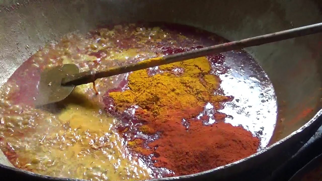 Street Food India | Preparing Spicy Soya Bean Curry for 100