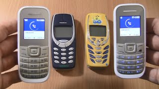 Double Incoming Call Via Fake Call 2 Samsung 2 Nokia 3310