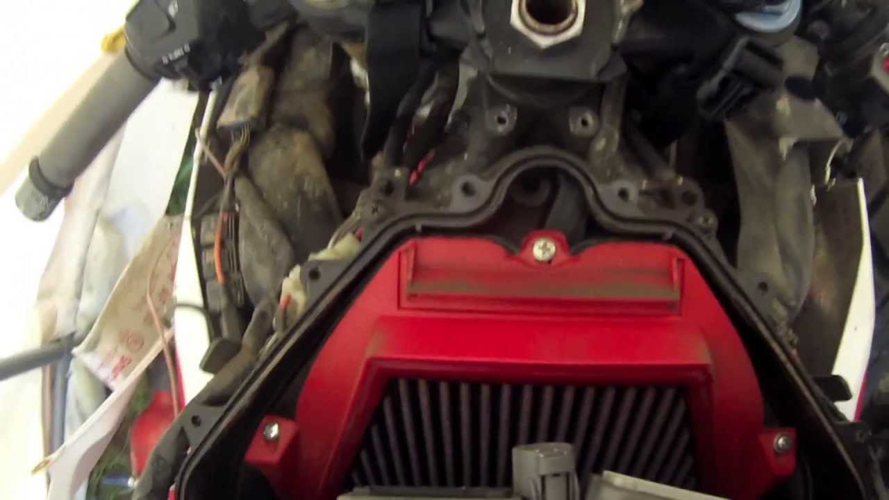 How to Access air filter on Honda CBR 600 RR - YouTube fuel filter 2007 honda cbr600rr 