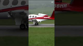 Cirrus SF50 Vision Jet Up Close Landing in Bern, Switzerland!
