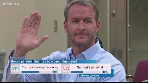 Warner Robins council candidate Eric Langston disp...