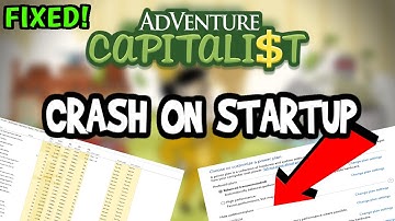 How To Fix Adventure Capitalist Crashes! (100% FIX)
