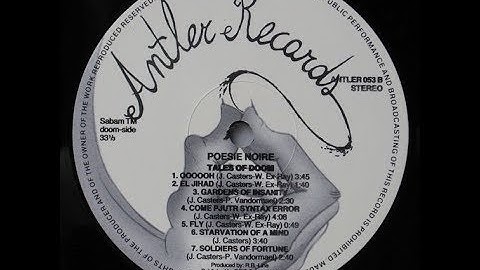 POÉSIE NOIRE - Come Pjutr Syntax Error