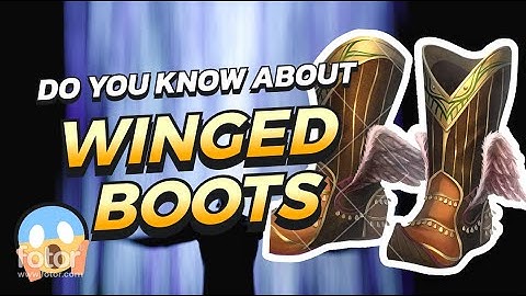 What Are Winged Boots | Magic Item Monday