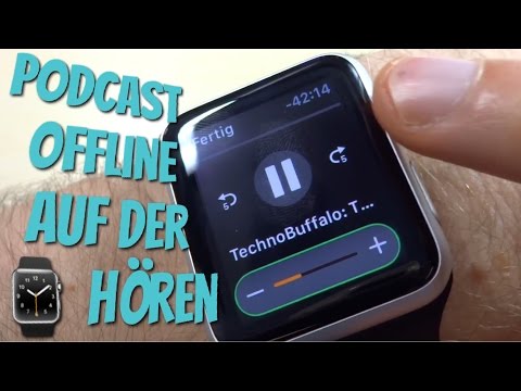 Video: So hören Sie Podcasts mit der Apple Watch (mit Bildern)