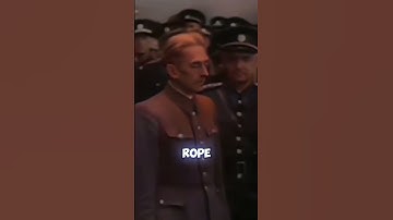 Public Execution Of Deputy Commander of the German SS Karl H. Frank in 1946 #shortsa