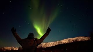 Norway northern lights Jan 2024