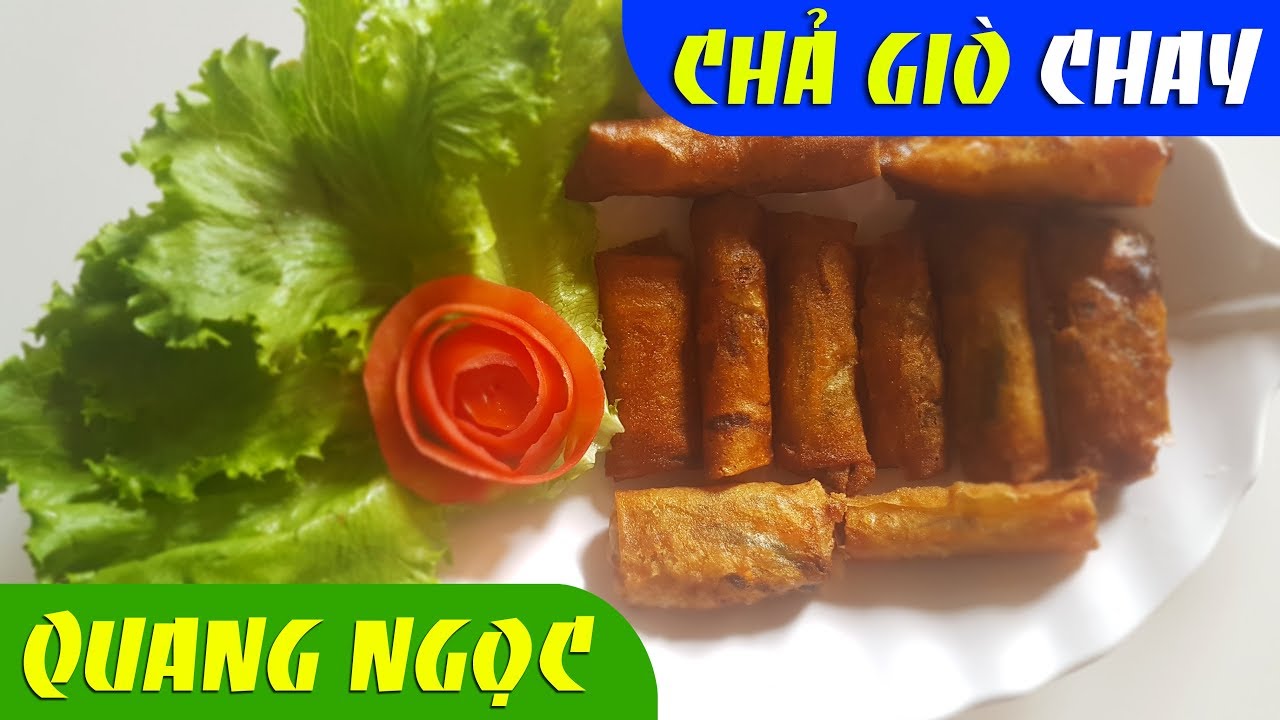 Món Chay | Cách Làm Chả Giò Chay (Nem Chay) Giòn, Thơm Ngon, Đơn Giản ...