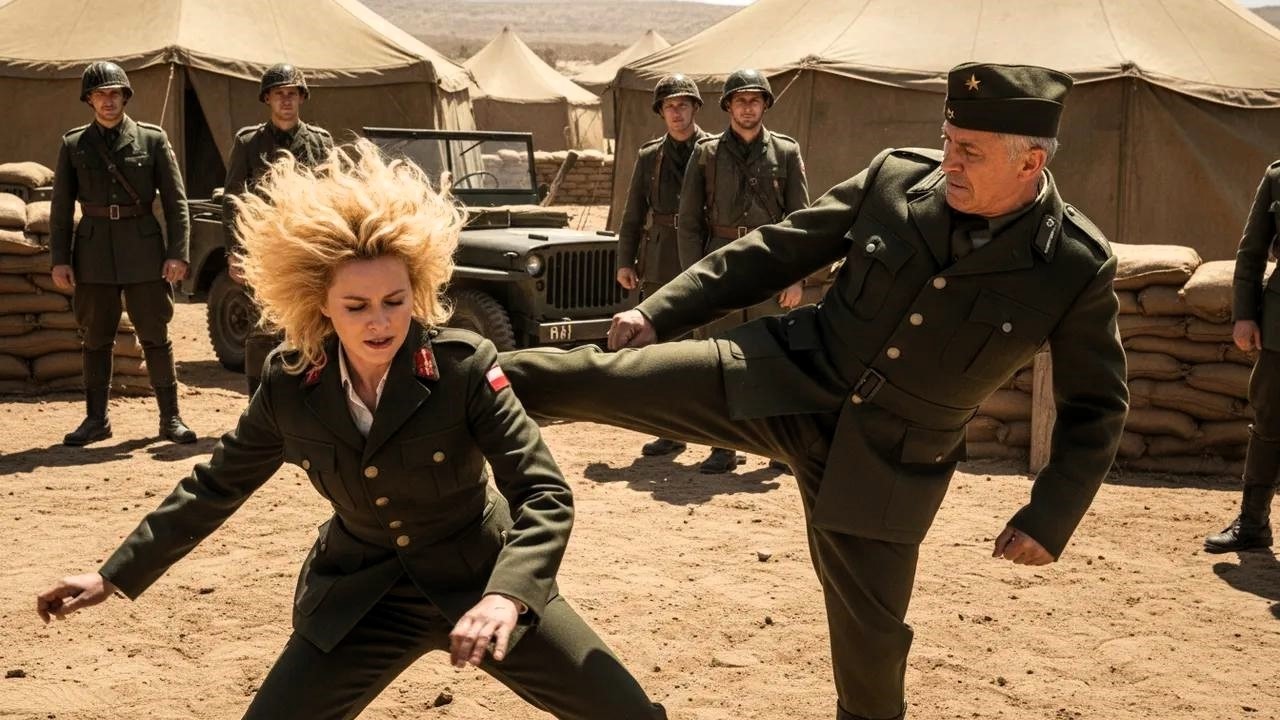 Kapitan kopnął ją w głowę — a ona pokazała, czym naprawdę jest siła GROM!