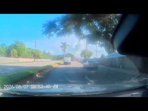 Dashcam Captures Florida Man Doing Something NO Driver Should Attempt