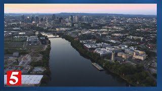 Archived Sky 5 Video Shows Nashvilles Skyline Transformation