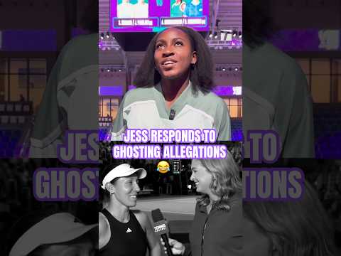 Call them out, Pegula 😂📱 #wtafinals