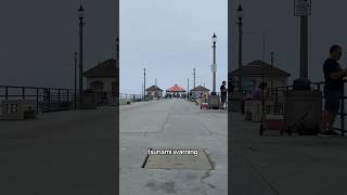 Tsunami Warning in Huntington Beach?