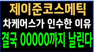 제이준코스메틱 차케어스가 인수한 이유 결국 00000까지 날린다