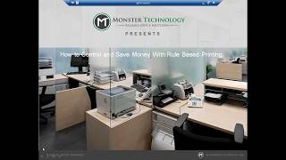 Live Webinar-Print Audit 6  Rules Based Printing