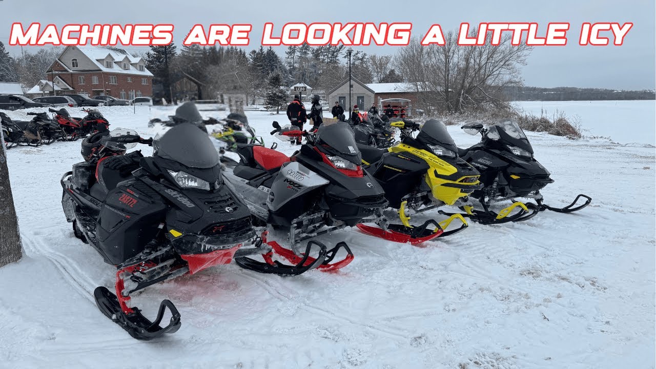 We go BACK to where I SUNK my SNOWMOBILE