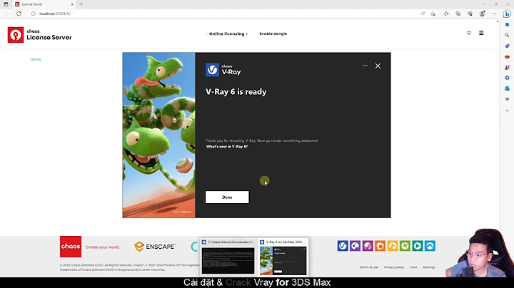Hướng dẫn cài vray 3.6 try năm 2024
