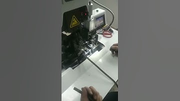 Ribbon cable splitting stripping crimping machine