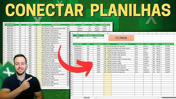 Como Conectar Planilhas no Excel | Filtrar de Uma Planilha para Outra