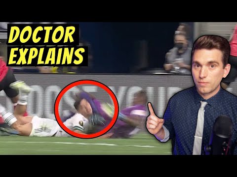 Chucky Lozano SEVERE Collision and Injury - Doctor Explains Lesion