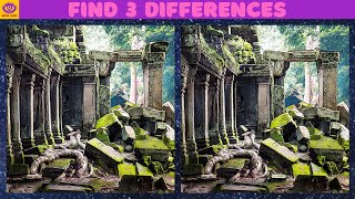 【Find the Difference】 Brain Game Puzzle "Ruins of the World" 123 screenshot 5