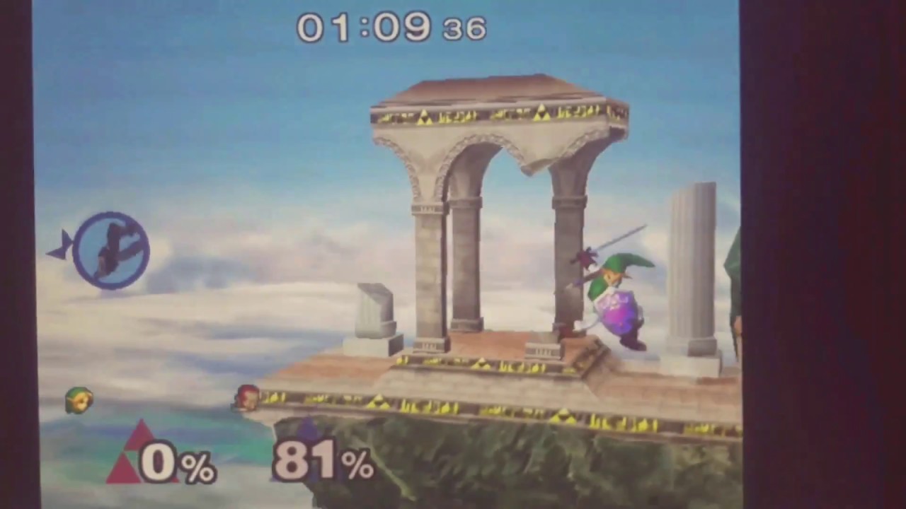 Melee Vs. Smash 4 - Link's Spin Attack [Comparison]
