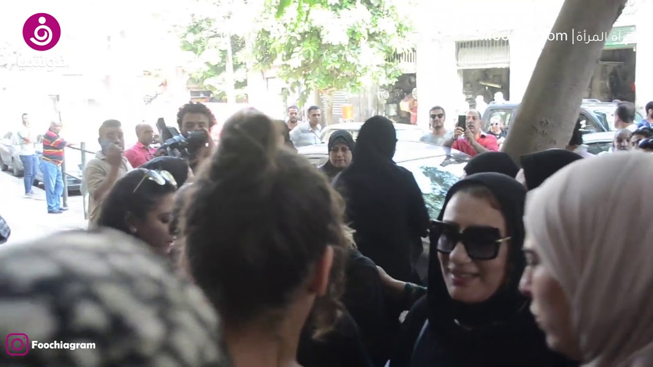 مشاهد خاصة من جنازة الفنان طلعت زكريا