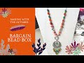 Making with October 2020 Bargain Bead Box with Randee From Thunderhorse Descendant
