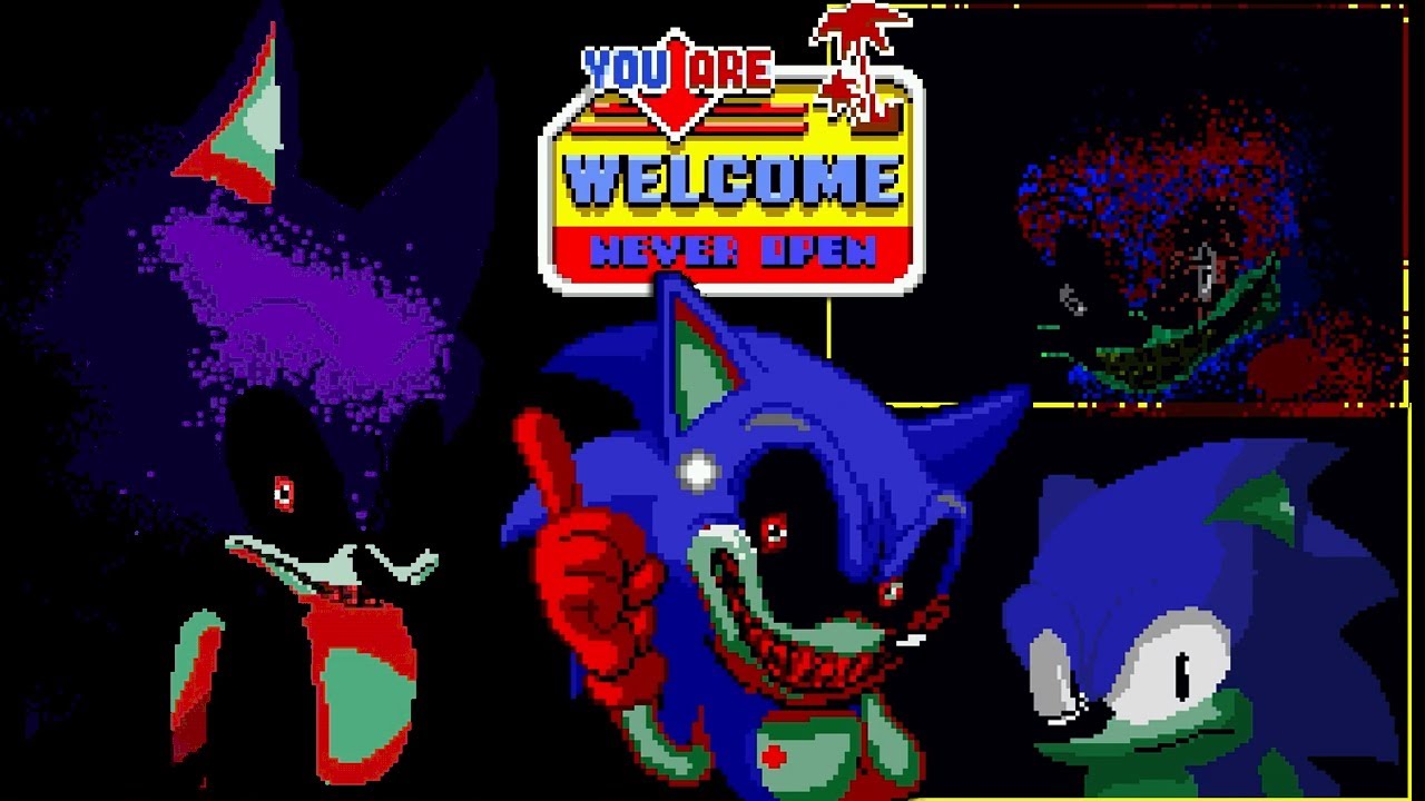 SONIC.BETA VER-2 - Sonic CreepyPasta Game