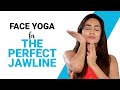 Face yoga for chiseled jawline  4 exercises to reduce double chin  fit tak