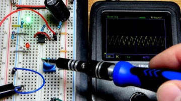 Adding resistance and voltage divider to control pin 5 of astable mode 555 timer circuit how to DIY