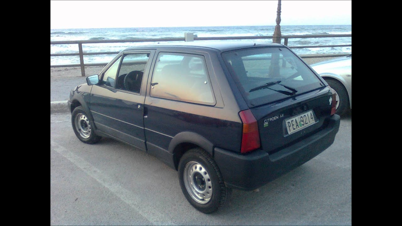 Citroen Ax Citroën Ax 1,1 1994 - Youtube