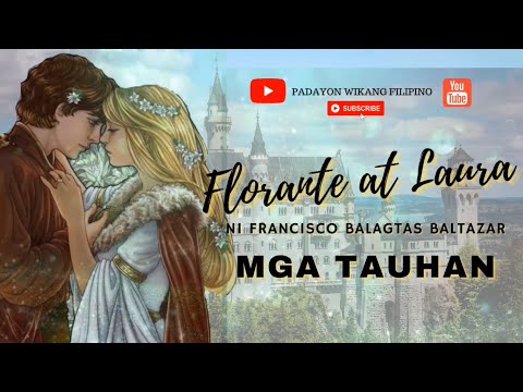 FLORANTE AT LAURA MGA TAUHAN