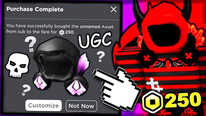 Someone Uploaded A R$99 UGC DOMINUS!? (ROBLOX) 
