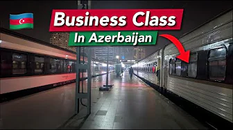 Overnight in a Azerbaijan Sleeper Train - ADY Business Class Review