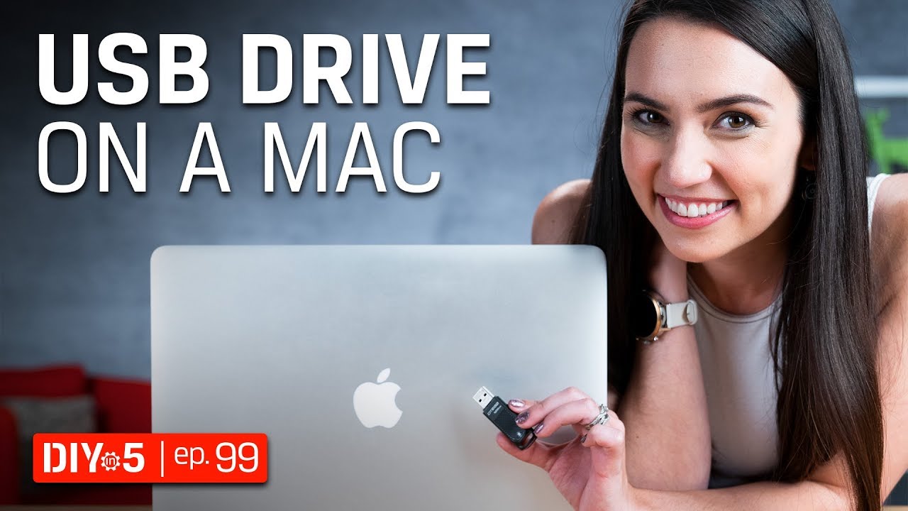 Mac Tips - Using a drive on a Mac – DIY in 5 Ep 99 - YouTube