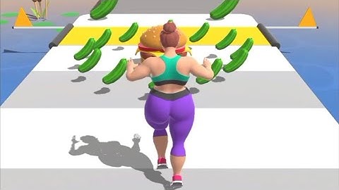 Fat 2 Fit 🍔👸🥒 All Levels Gameplay Android, iOS New Update (Level 6-7)