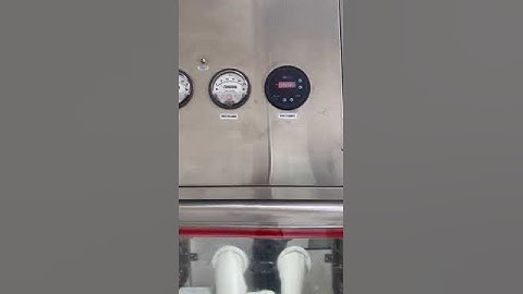 HMI Screen for Pharma Machine