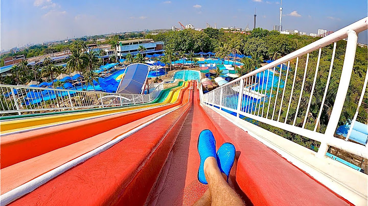 Dangerous Speed Slide at Siam Amazing Park